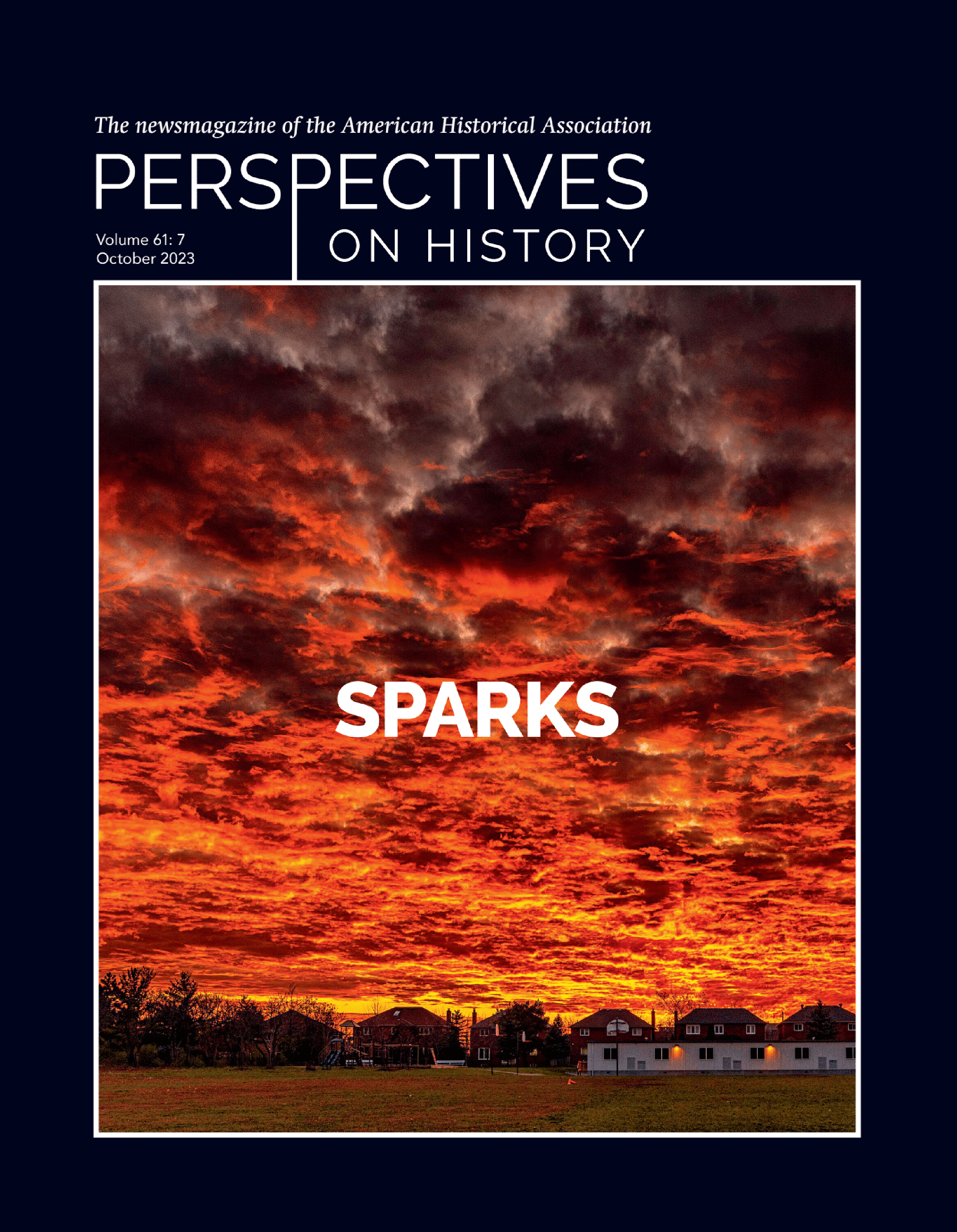 Perspectives on History October 2023 Cover. 